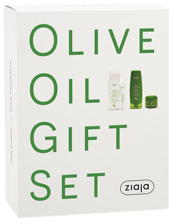Ziaja oliivi lahjapakkaus (sis. kasvovoide 50ml, silmänympärysvoide 15ml + käsi- ja kynsivoide 80ml)