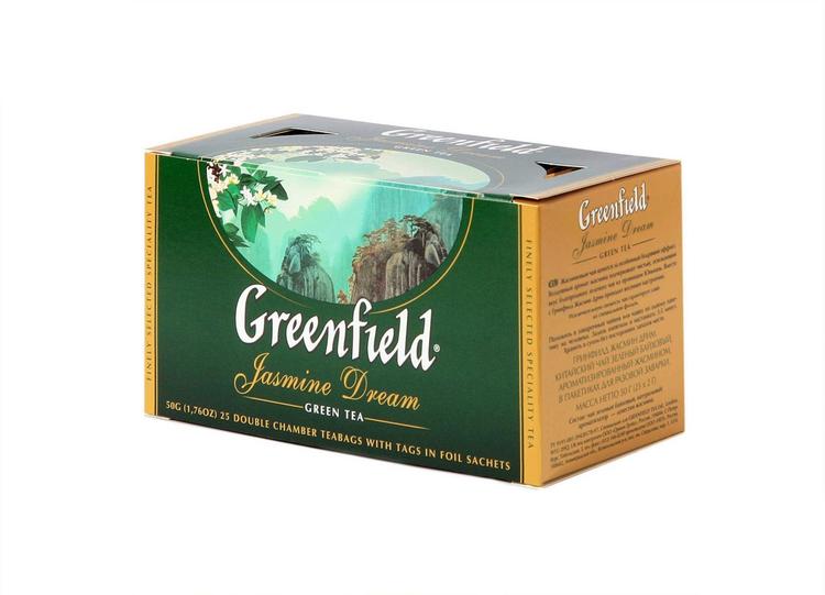 Greenfield Jasmine Dream vihreä tee 2gx25pss