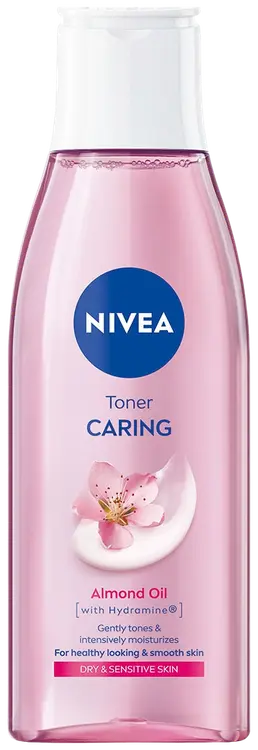NIVEA 200ml Caring Toner -kasvovesi
