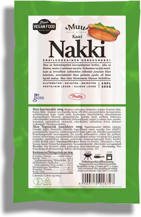 Pouttu Muu Kasvinakki 200g