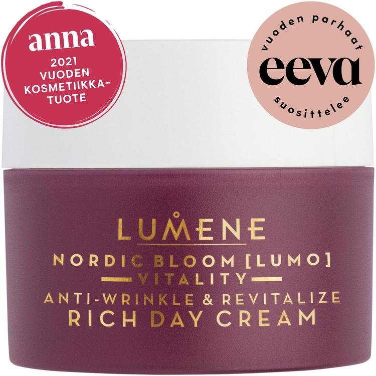 Lumene LUMO VITALITY Silottava & elvyttävä päivävoide 50 ml