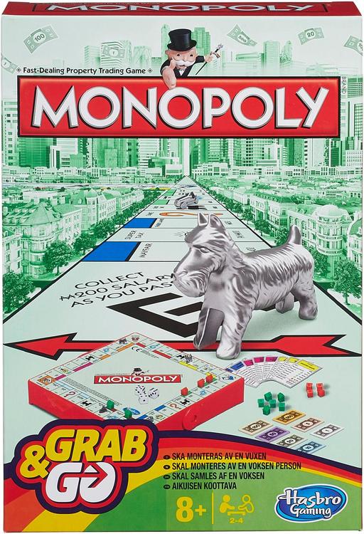 Hasbro Gaming Monopoly matkapeli