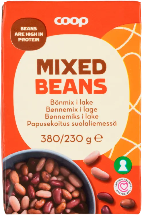 Coop papusekoitus suolaliemessä 380/230 g