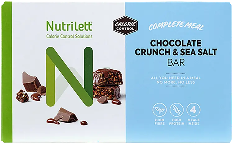 Nutrilett Chocolate Crunch & Sea Salt patukka 4x60g