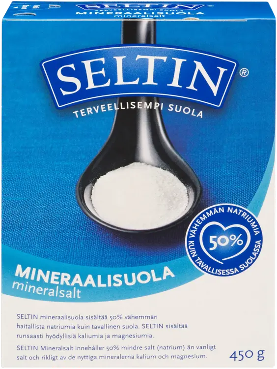 Seltin mineraalisuola 450g
