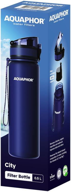 Pudel Aquaphor City 0,5l sinine