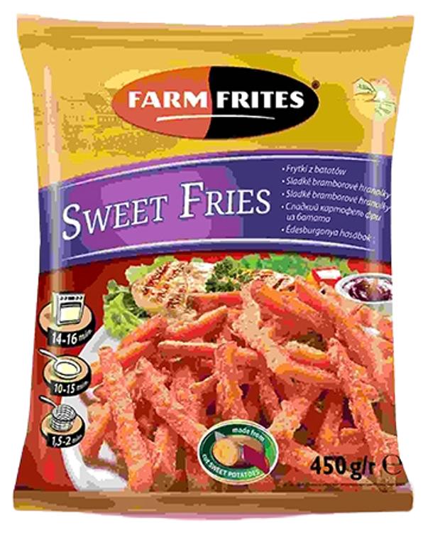 FARM FRITES Friteeritud bataat (maguskartul) 450g
