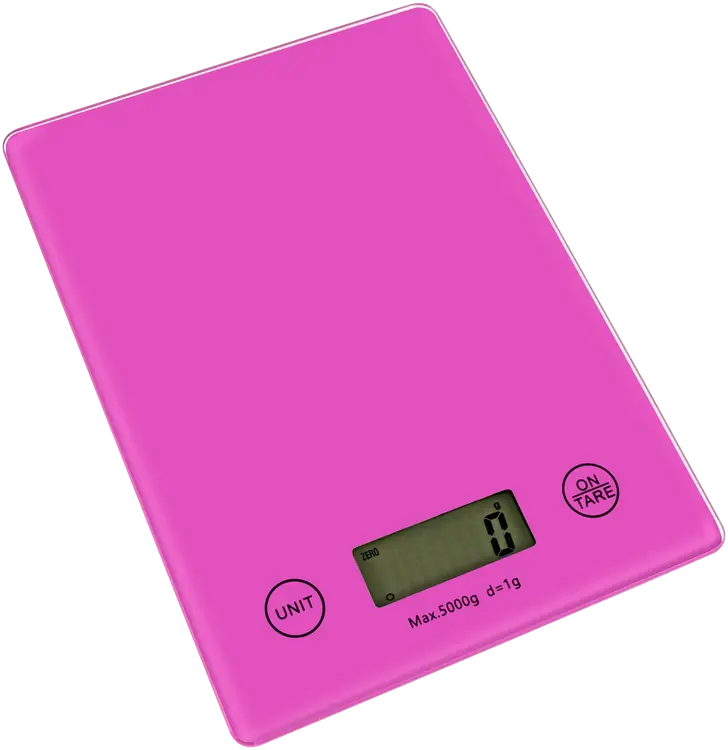 House elektroninen keittiövaaka pinkki