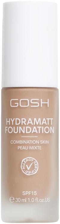 Gosh Hydramatt Foundation 012N Medium Dark -meikkivoide 30ml