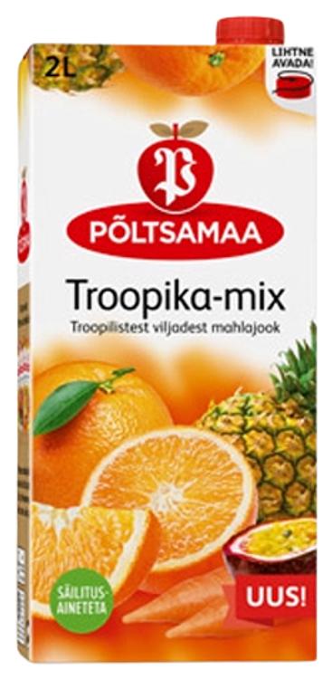 Põltsamaa troopilistest viljadest mahlajook 2L