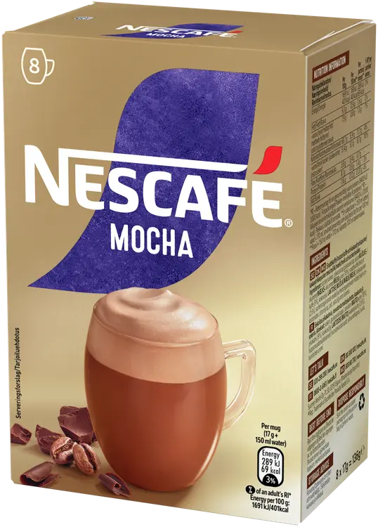 Nescafé Mocha Café au Chocolat 136g erikoispikakahvi