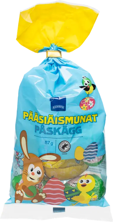 Rainbow pääsiäismunat 87 g