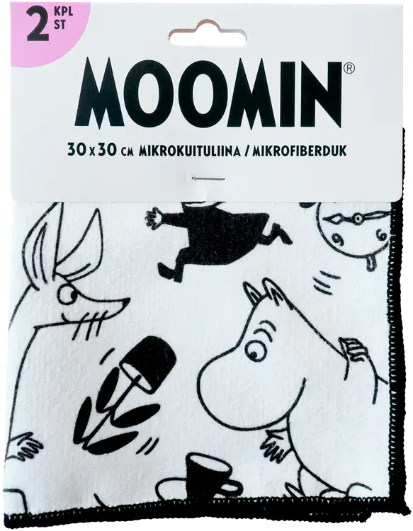 Moomin mikrokuituliina 2-pack