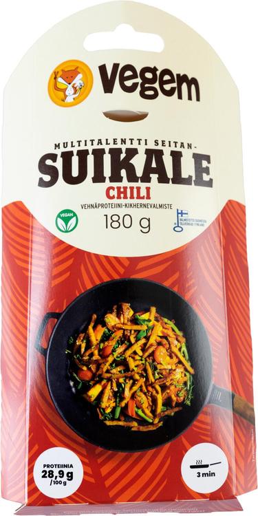 Vegem multitalentti seitansuikale chili 180g