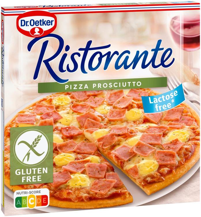 Dr. Oetker Ristorante Prosciutto Gluteeniton pakastepizza 345g
