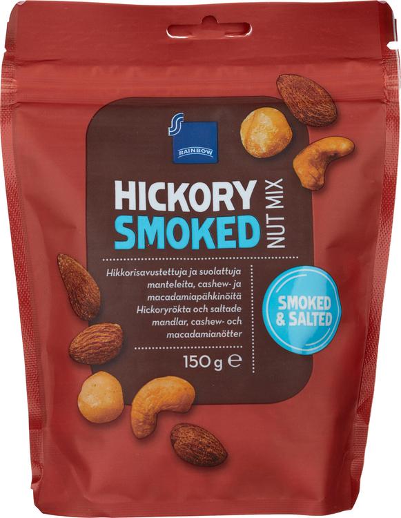 Rainbow hickory smoked nut mix pähkinäsekoitus 150g