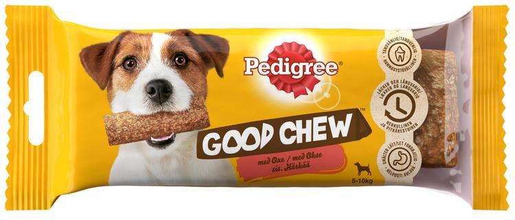 Pedigree Good Chew - sis. Härkää - koiranherkku pienille koirille - 1 kpl