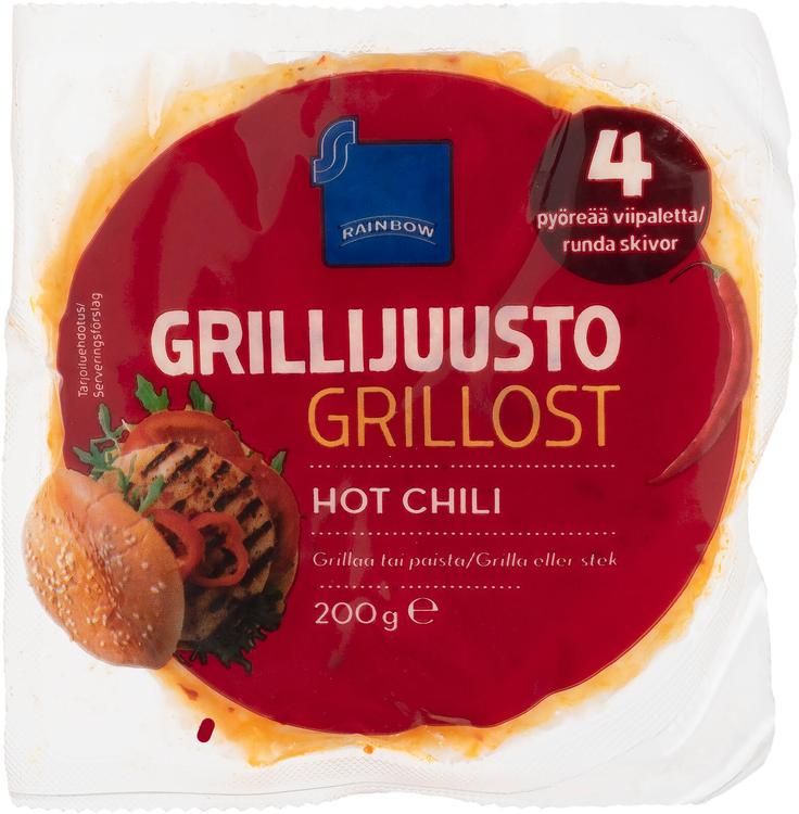 Rainbow Grilli juusto Chili 4x50 g
