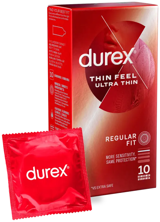 Durex Thin Feel Ultra Thin kondomi 10kpl