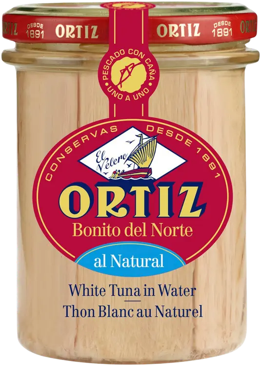 Ortiz  valkotonnikala vedessä 220g