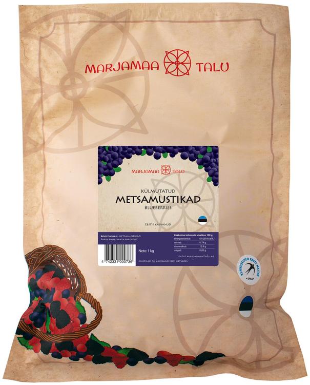 Metsamustikad, 1 kg