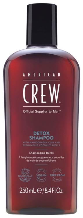 American Crew Detox syväpuhdistava shampoo 250 ml