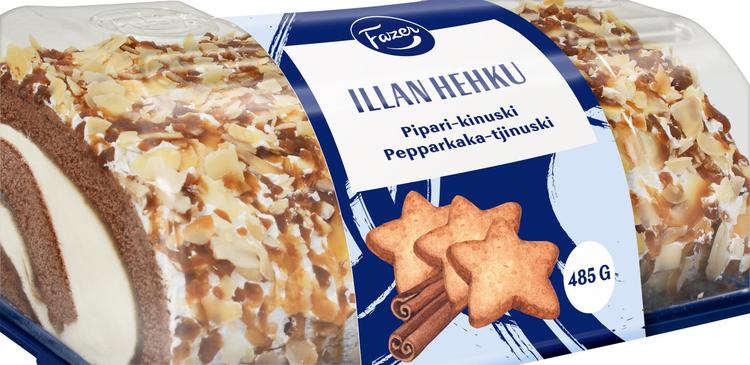 Fazer Illan hehku pipari-kinuskikakkurulla 485g, kausimaku