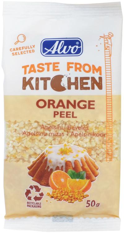 Kuivatatud apelsini koor 50g