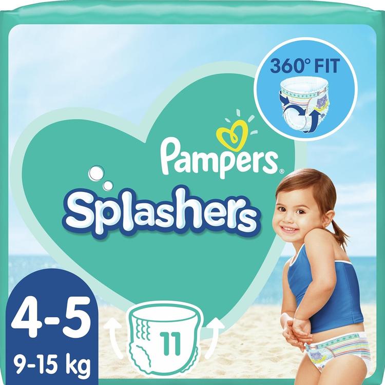 Pampers Splashers S4-5 9-15kg 11kpl uimavaippa