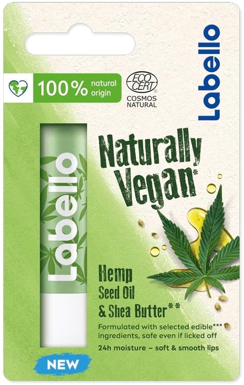 Labello 5,2ml Naturally Vegan Hemp Seed Oil -huulivoide