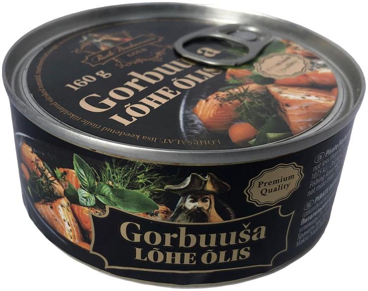 Pirate barbarossa `s gold gorbusha õlis 160g