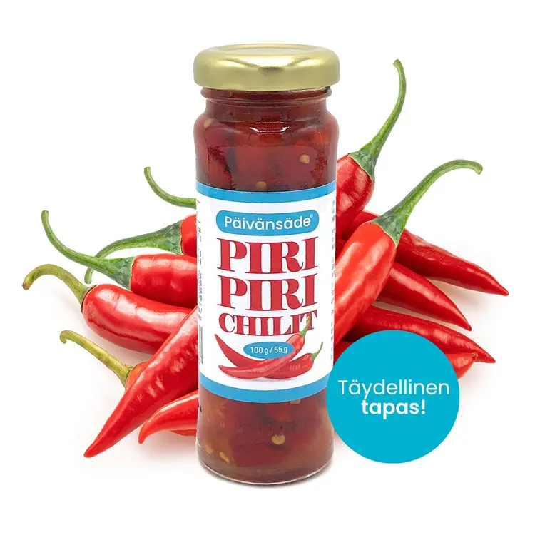 Päivänsäde Piri piri -chilit 100 g / 55 g