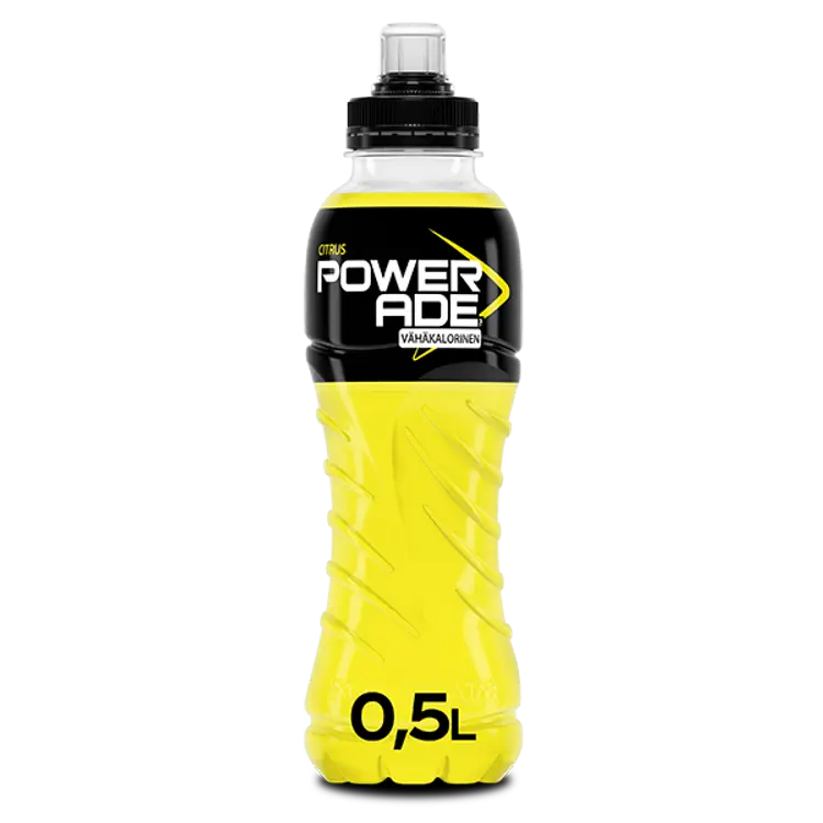Powerade Citrus urheilujuoma muovipullo 0.5 L