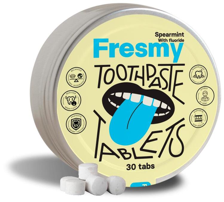 Fresmy hambapesutabletid rohemündimaitselised 30tk