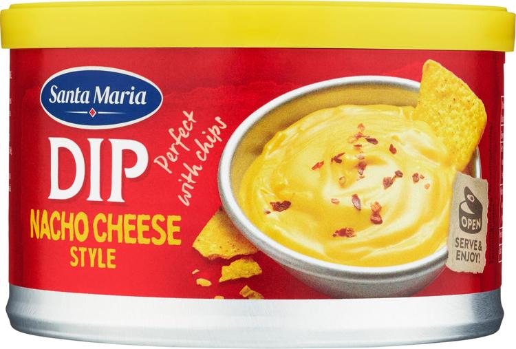 Santa Maria Dip Nacho Cheese Style Juustodippi 250 g