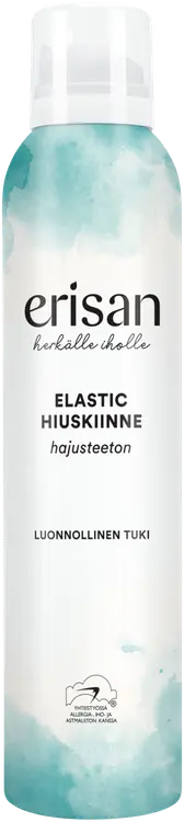 Erisan Hajusteeton Hiuskiinne Elastic 250 ml