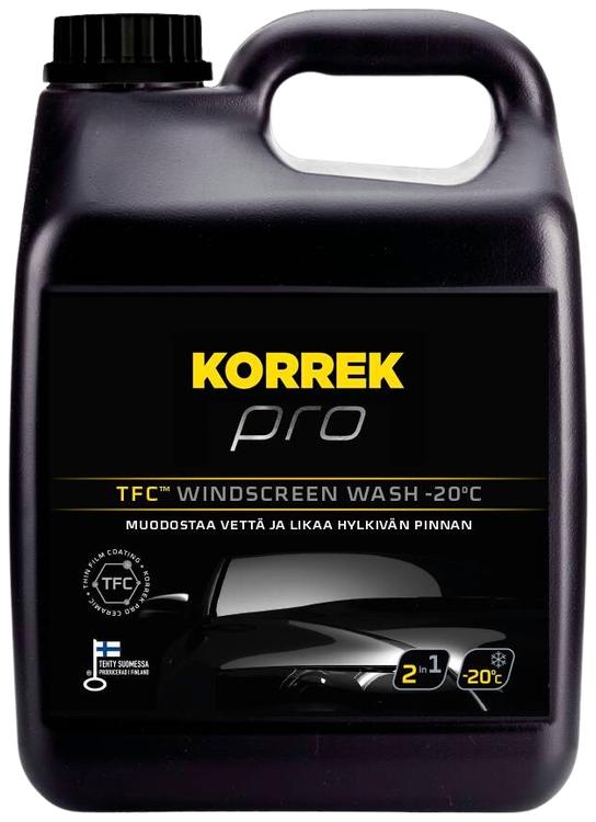 Korrek Pro pinnoittava lasinpesuneste 3L -20