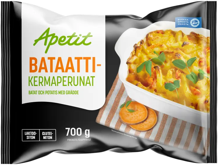 Apetit Bataatti-kermaperunat pakaste 700g