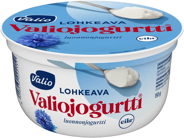 Valiojogurtti® lohkeava luonnonjogurtti 150 g laktoositon