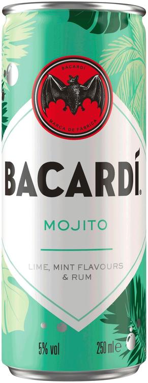 Bacardi Mojito muu alkohoolne jook 5%vol 250ml