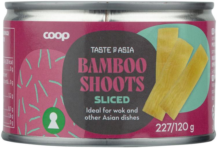 Coop Taste of Asia bambunversot viipaleina 227/120 g