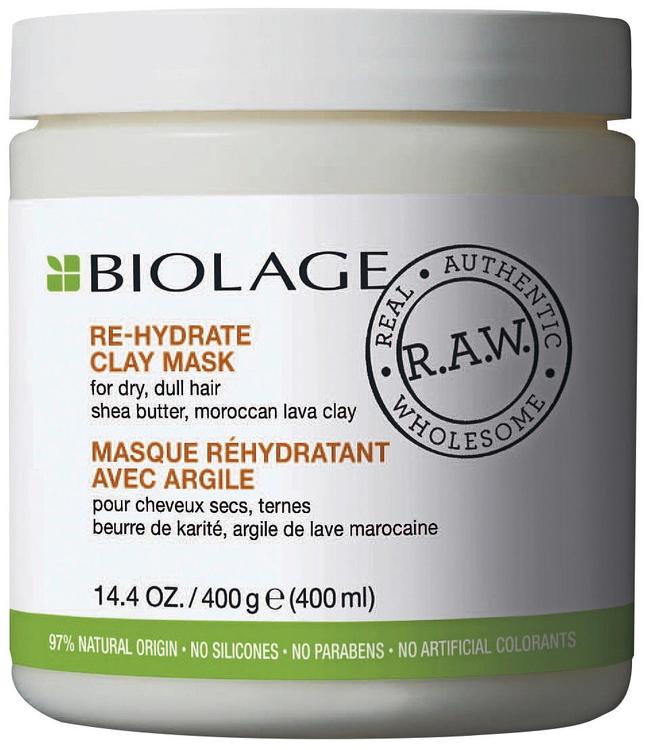 BIOLAGE R.A.W. Re-Hydrate Clay naamio 400ml