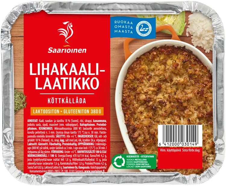 Saarioinen Lihakaalilaatikko 380g