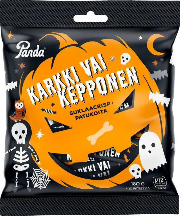 Panda Karkki vai Kepponen suklaacrisppatukka 180g