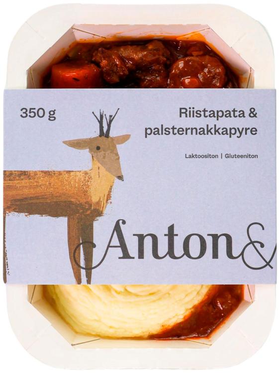 Anton&Anton Riistapata & palsternakkapyree 350g