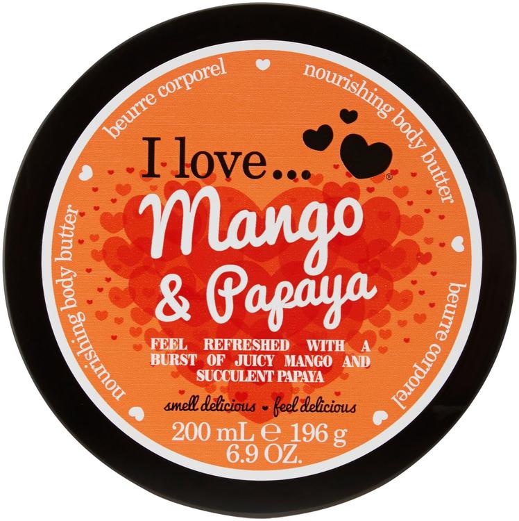 I Love... vartalovoi 200ml Mango & Papaya