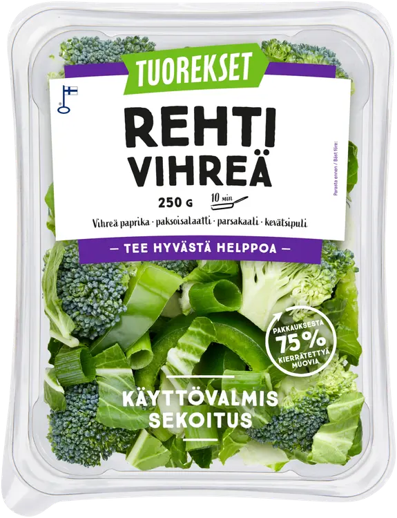 Tuorekset Rehti vihreä 250 G