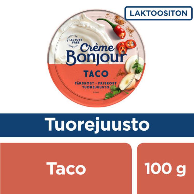 Creme Bonjour 100g Taco tuorejuusto laktoositon