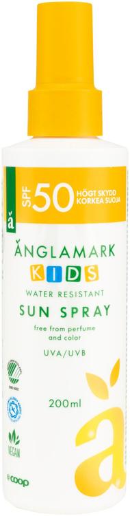 Änglamark Kids Sun spray SPF50 aurinkosuihke 200 ml