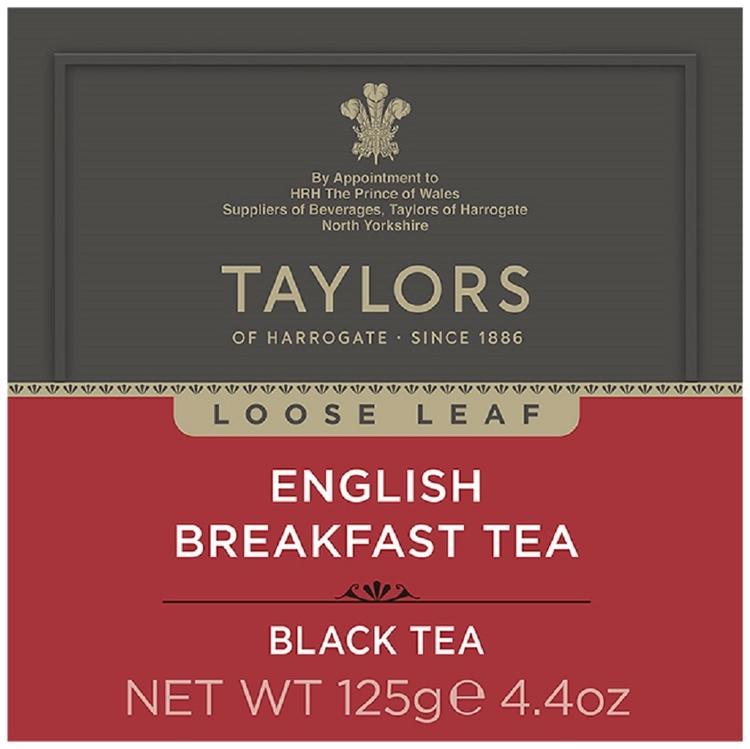 Taylors of Harrogate English Breakfast musta irtotee 125g